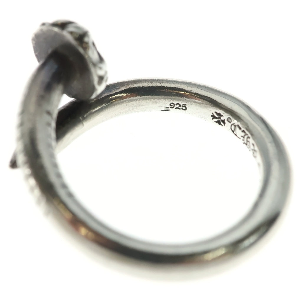 CHROME HEARTS(クロムハーツ) NAIL CRSBALL ネイル クロスボール リング シルバー BCA349