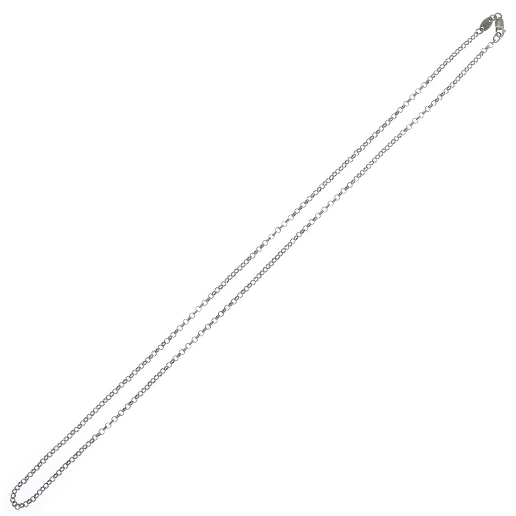 CHROME HEARTS(クロムハーツ) NECKCHAIN R20 ロールチェーンネックレス 20inch シルバー BCA084