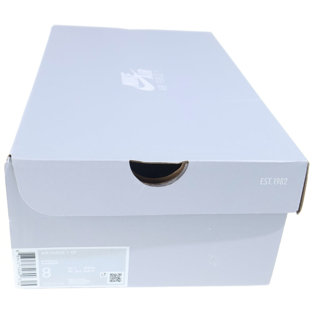 NIKE(ナイキ) AIR FORCE '07 エアフォース 1 ローカットスニーカー ホワイト US8/26cm 315122-111