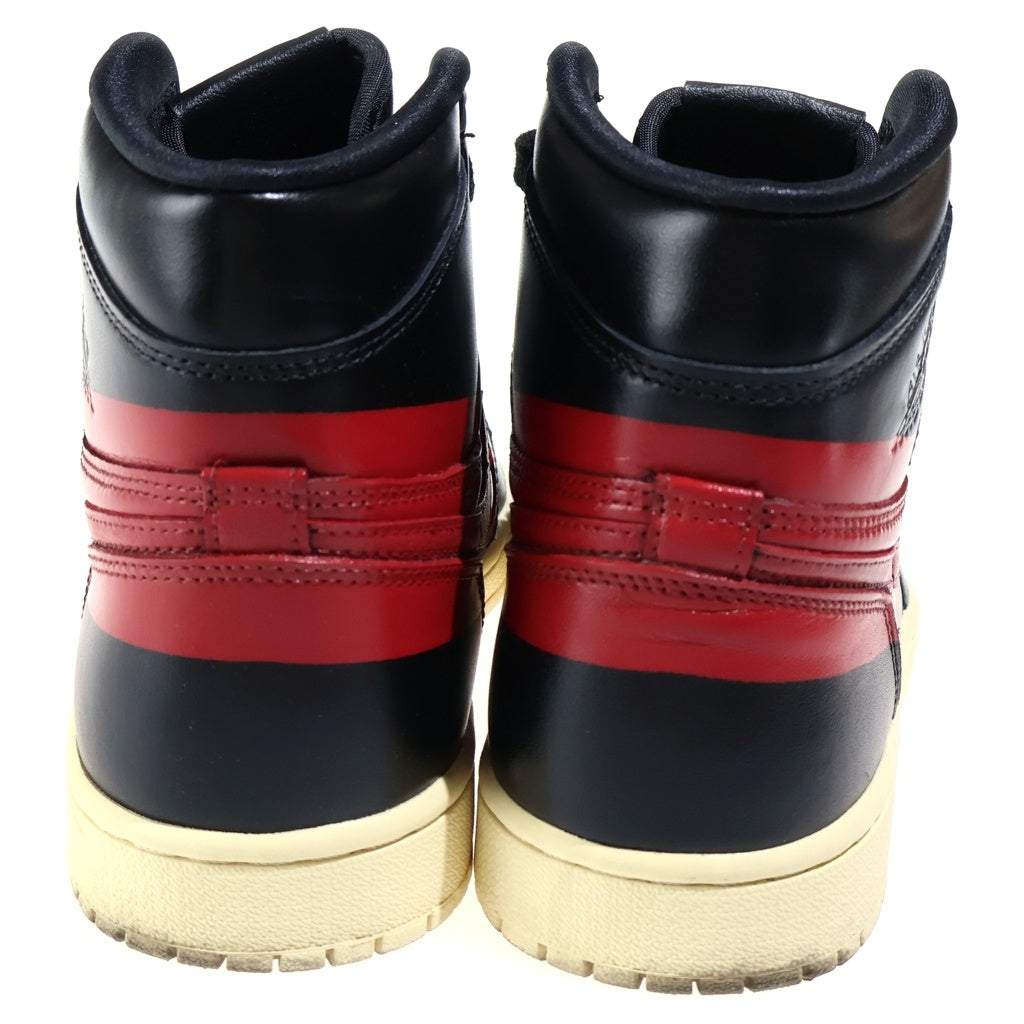 NIKE(ナイキ) AIR JORDAN 1 RETRO HIGH OG COUTURE エアジョーダン1 レトロ クチュール ハイカットスニーカー ブラック/レッド US8/26cm BQ6682-006