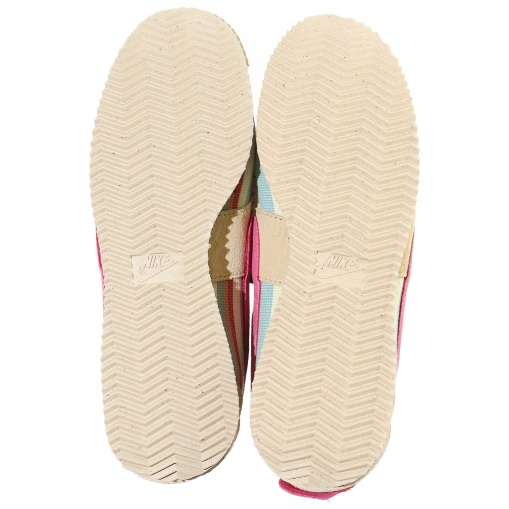 NIKE(ナイキ) ×CORTEZ RED BEIGE DR1413-200 コルテッツ ローカットスニーカー ベージュ/ピンク US8/26cm