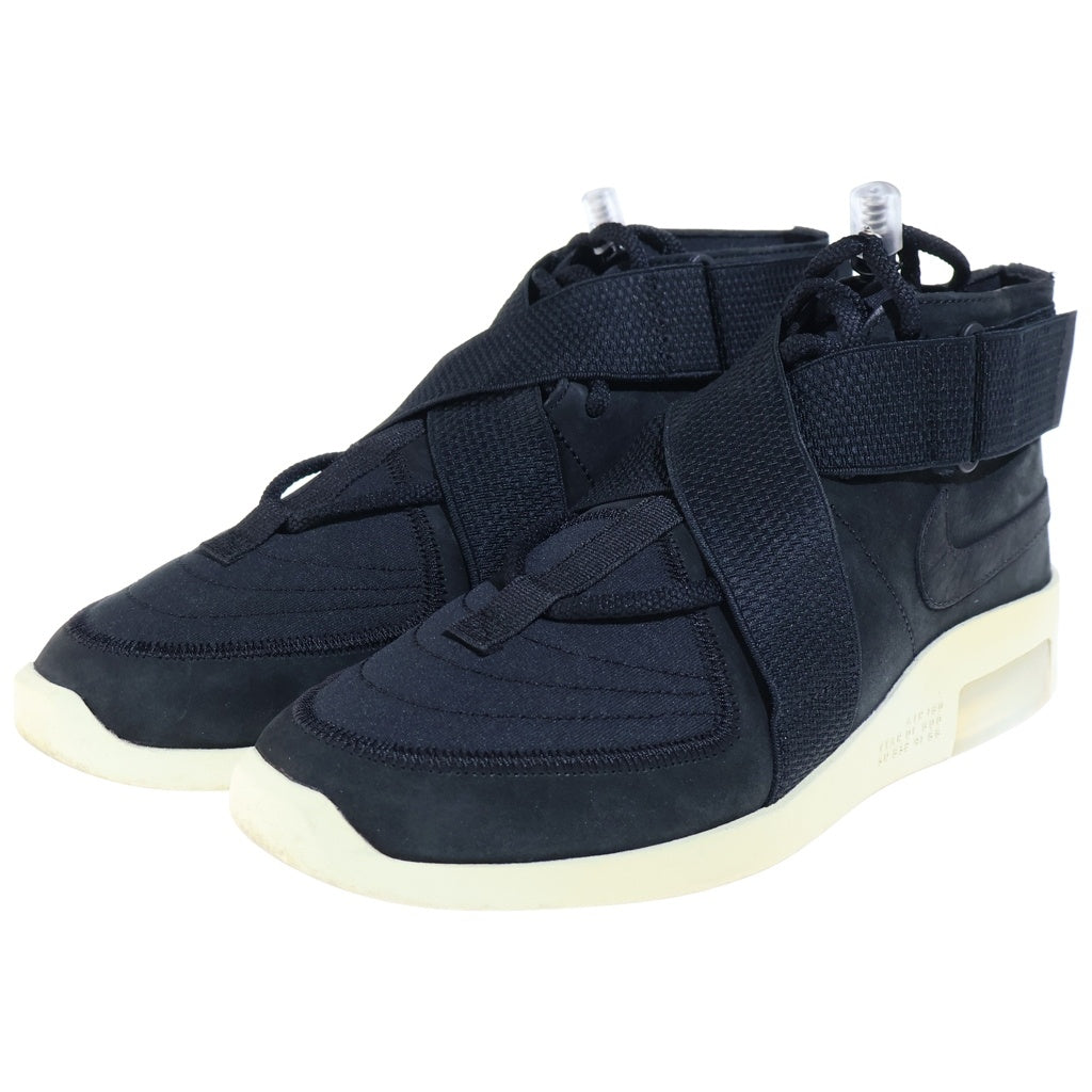 NIKE(ナイキ) ×FEAR OF GOD AIR RAID AT8087-002 フィアオブゴッド エアレイド ミッドカットスニーカー ブラック US8.5/26.5cm