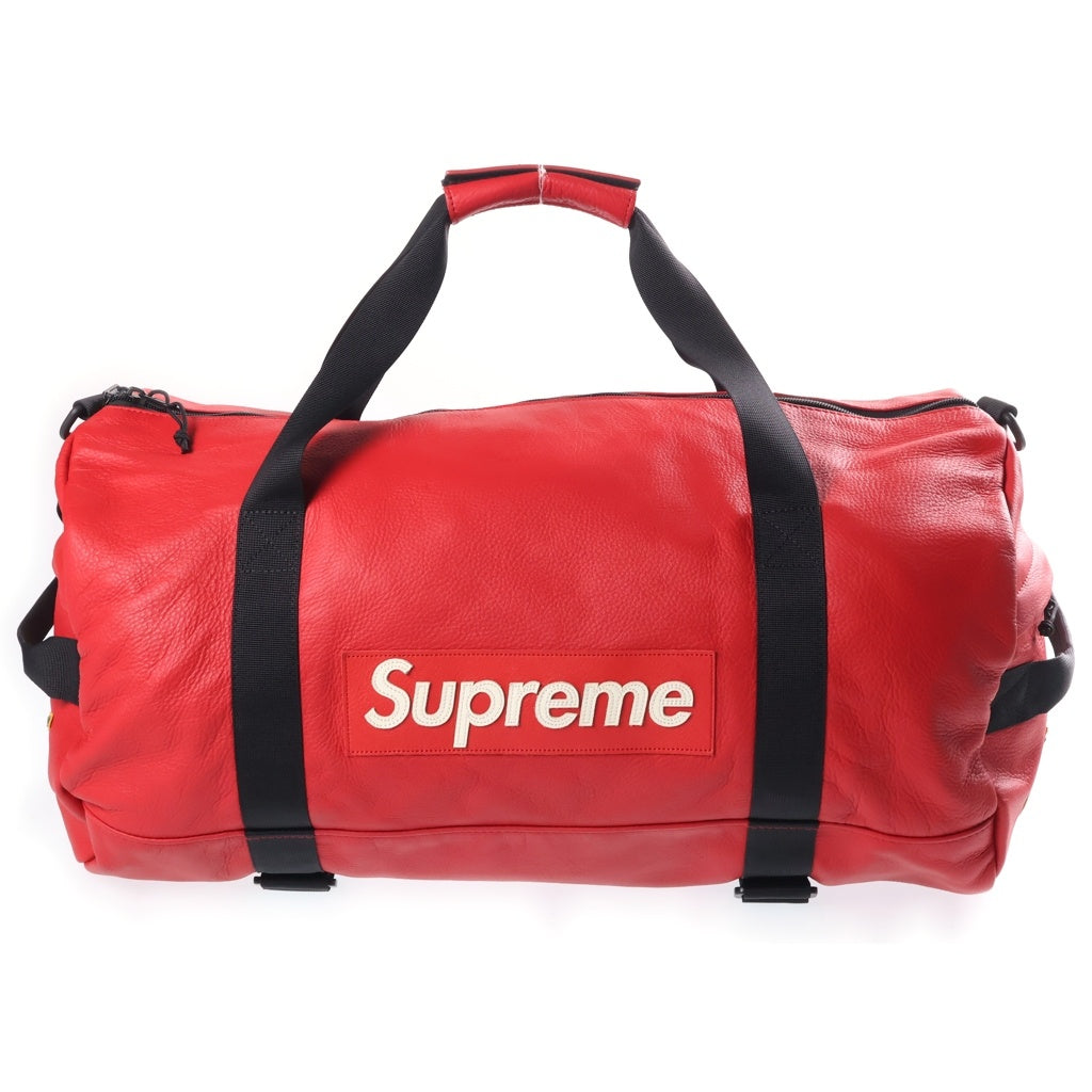 SUPREME(シュプリーム) 19AW ×NIKE Leather Duffel Bag ナイキ レザーダッフルバッグ レッド CN4503-687
