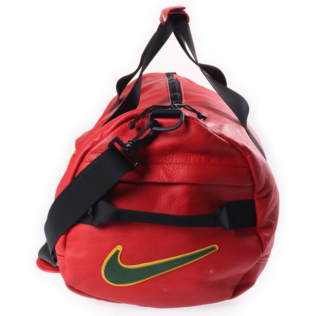 SUPREME(シュプリーム) 19AW ×NIKE Leather Duffel Bag ナイキ レザーダッフルバッグ レッド CN4503-687