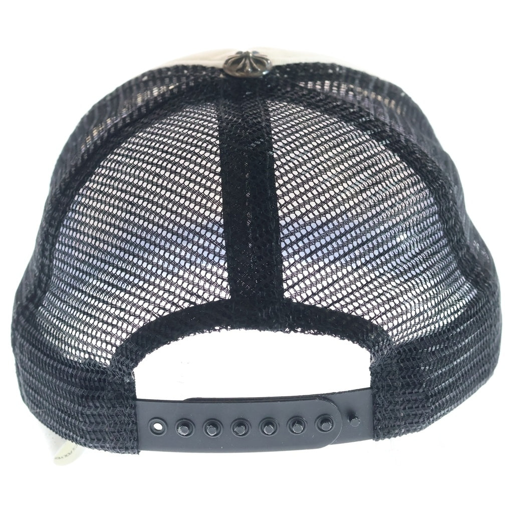 CHROME HEARTS(クロムハーツ) TRUCKER CAP トラッカー メッシュキャップ 帽子 ブラック/ホワイト