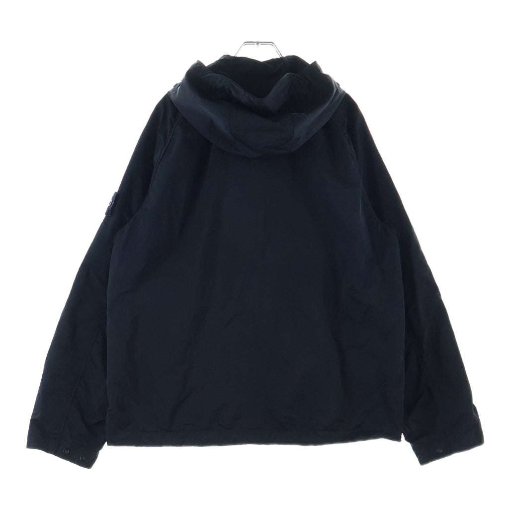 STONE ISLAND(ストーンアイランド) 23SS ロゴワッペン ジップアップ ナイロンジャケット ブラック 781540130