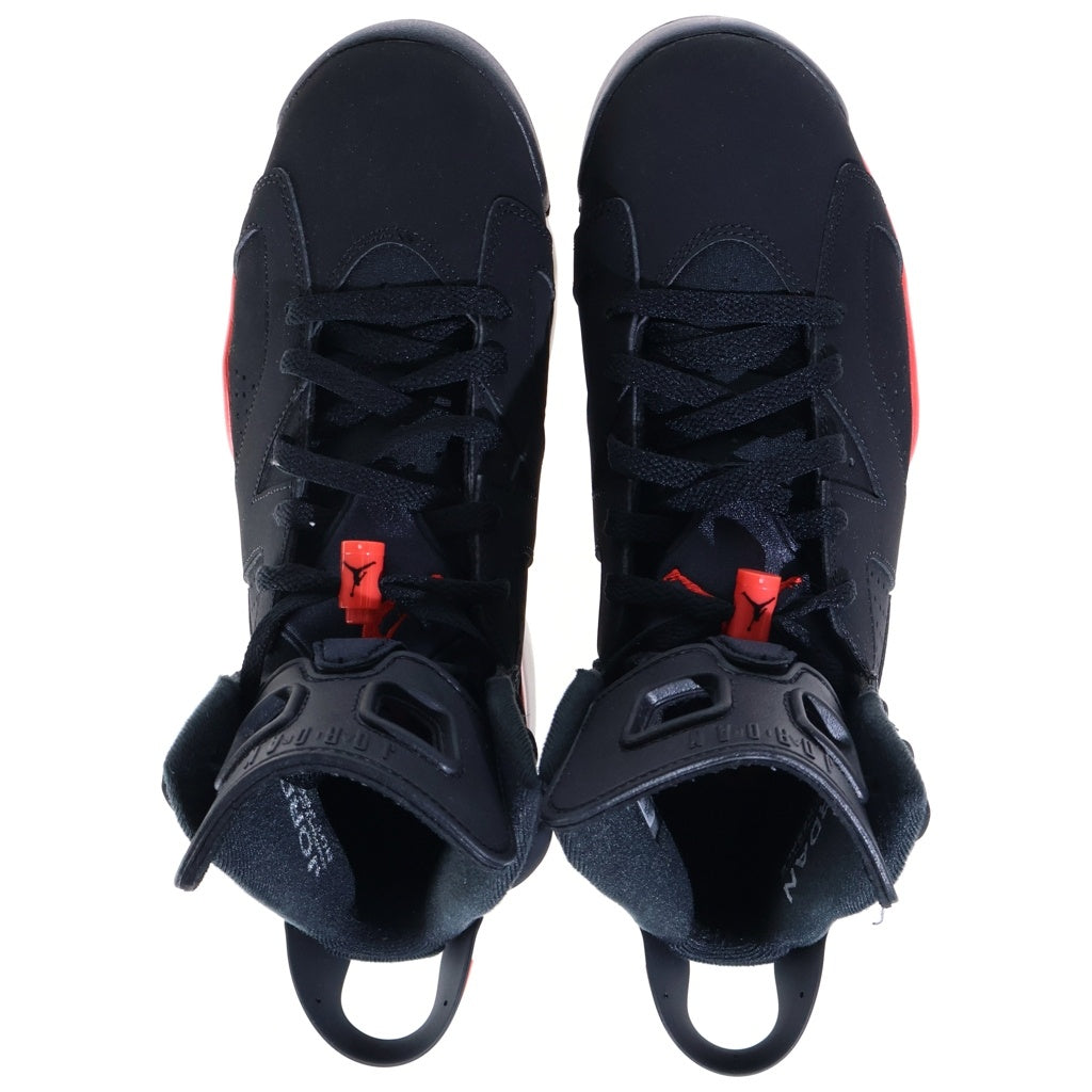 NIKE(ナイキ) AIR JORDAN 6 INFRARED SALESMAN エアジョーダン6 インフラレッド セールスマン ハイカットスニーカー ブラック/レッド US10.5/28.0cm CT8529-001