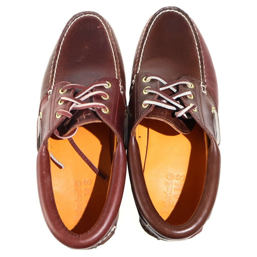 Timberland(ティンバーランド) BEAMS別注 3eye BOAT SHOE 0A68MU ボート デッキシューズ ブラウン