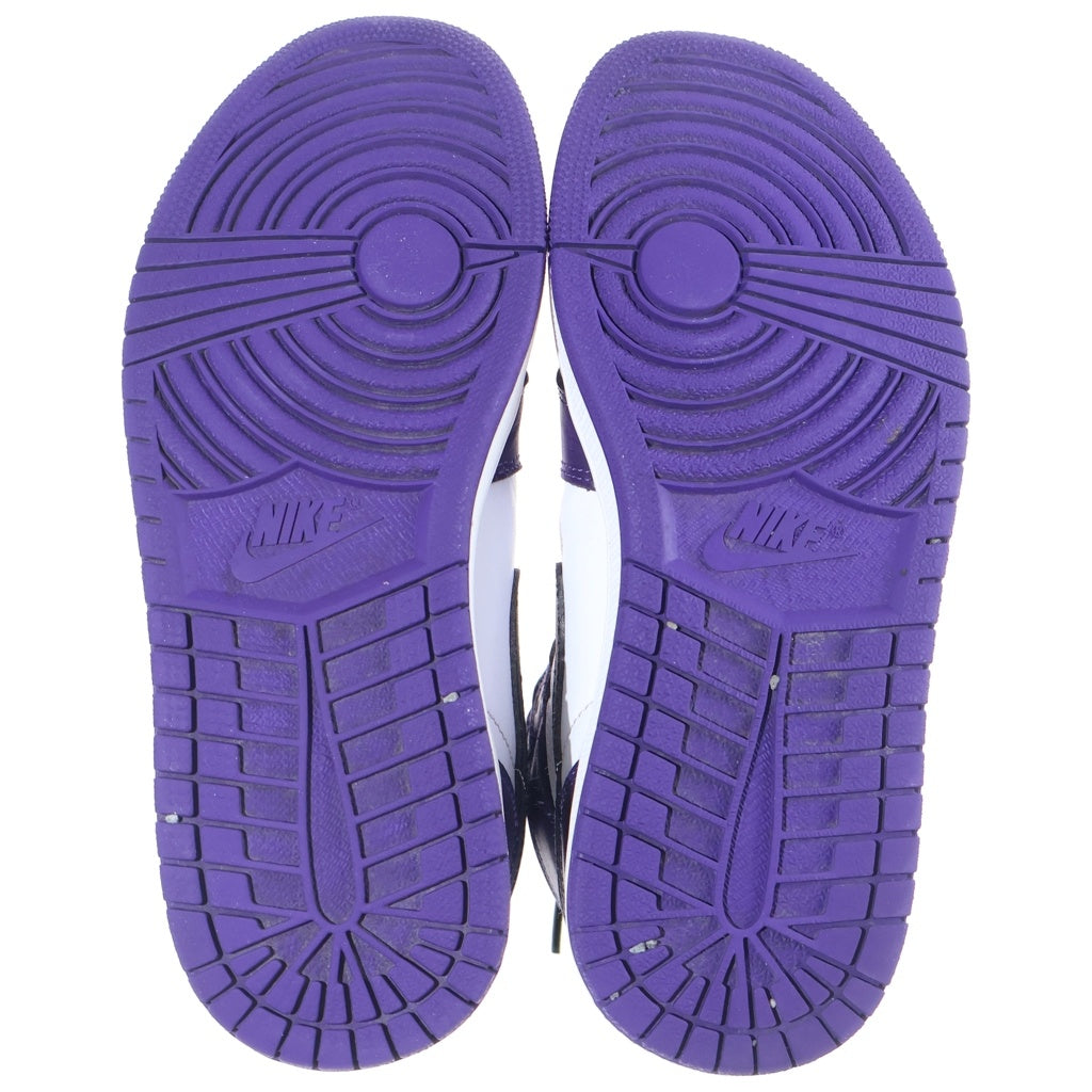 NIKE(ナイキ) AIR JORDAN RETRO HIGH OG COURT PURPLE 555088-500 エアジョーダン 1 レトロ コートパープル ハイカットスニーカー パープル/ホワイト US8/26cm