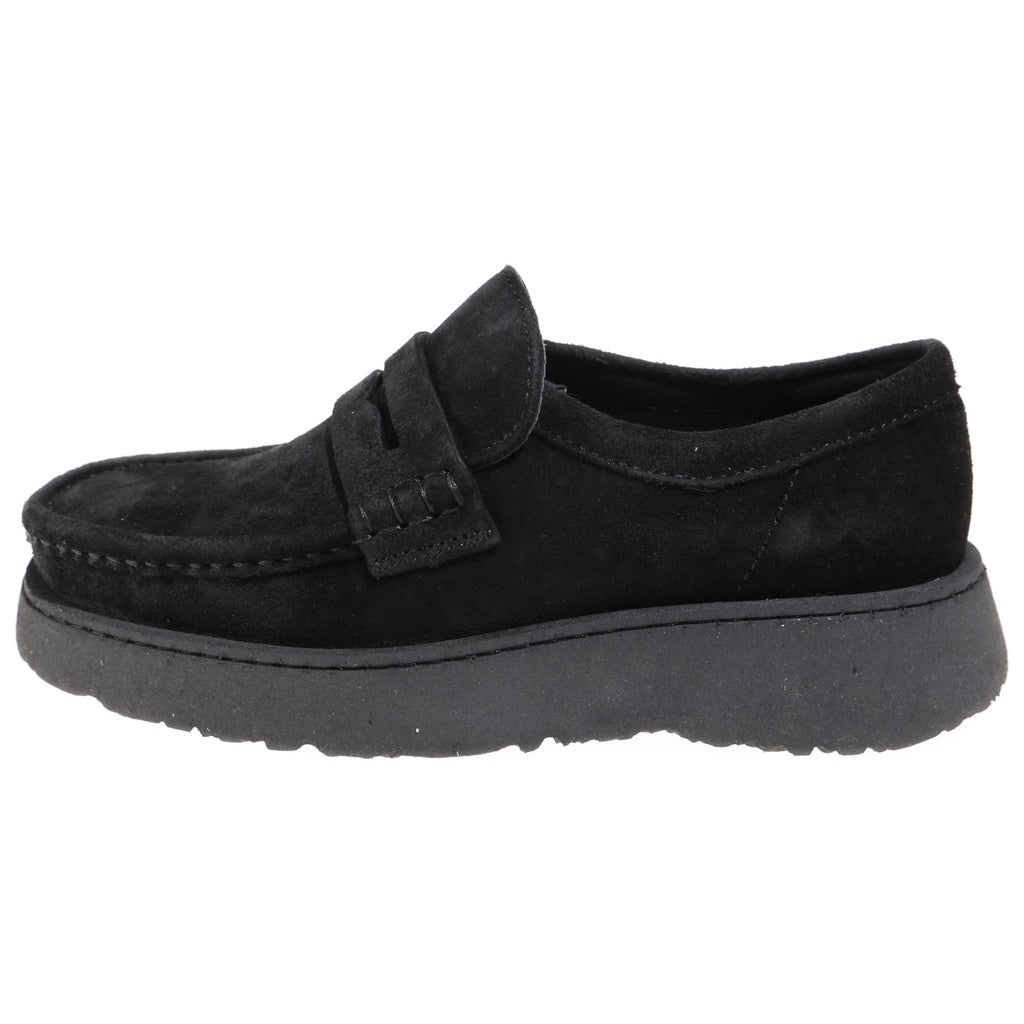 Clarks(クラークス) ×ZARA スウェード ローファー ブラック 2651/320/800