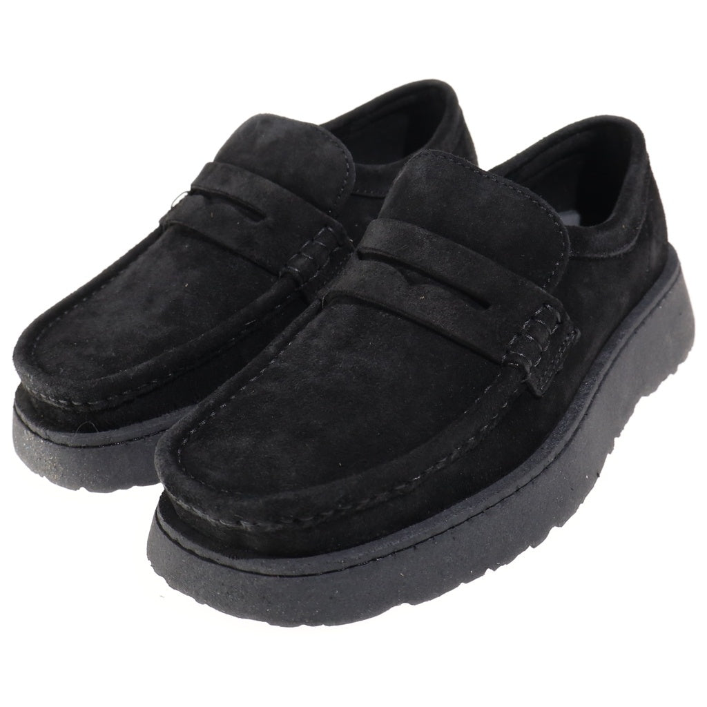 Clarks(クラークス) ×ZARA スウェード ローファー ブラック 2651/320/800