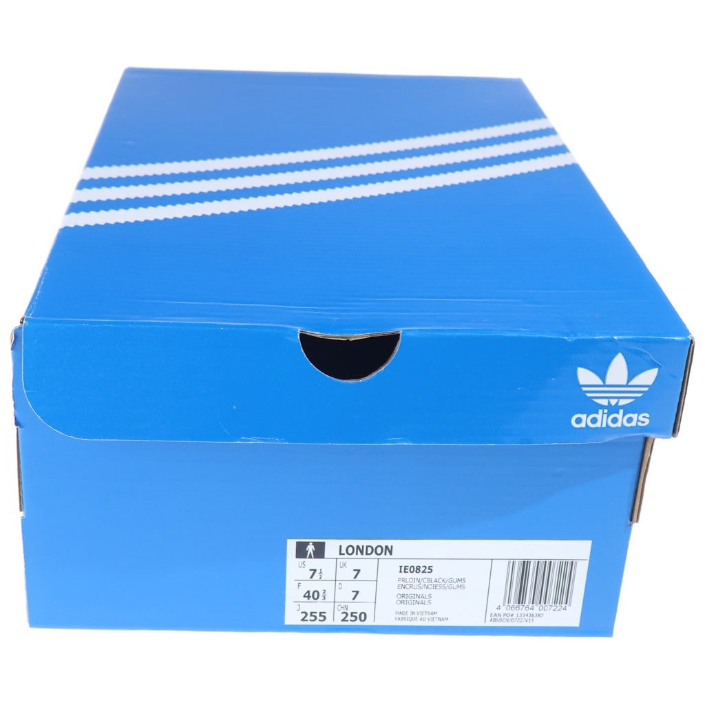 adidas(アディダス) LONDON ロンドン スウェード ローカットスニーカー ブルー US7.5/25.5cm IE0825