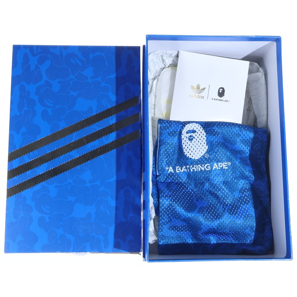 adidas(アディダス) ×A BATHING APE STAN SMITH 30TH ANNIVERSARY ×アベイシングエイプ スタンスミス 30周年 アニバーサリー ローカットスニーカー ホワイト US7.5/25.5cm