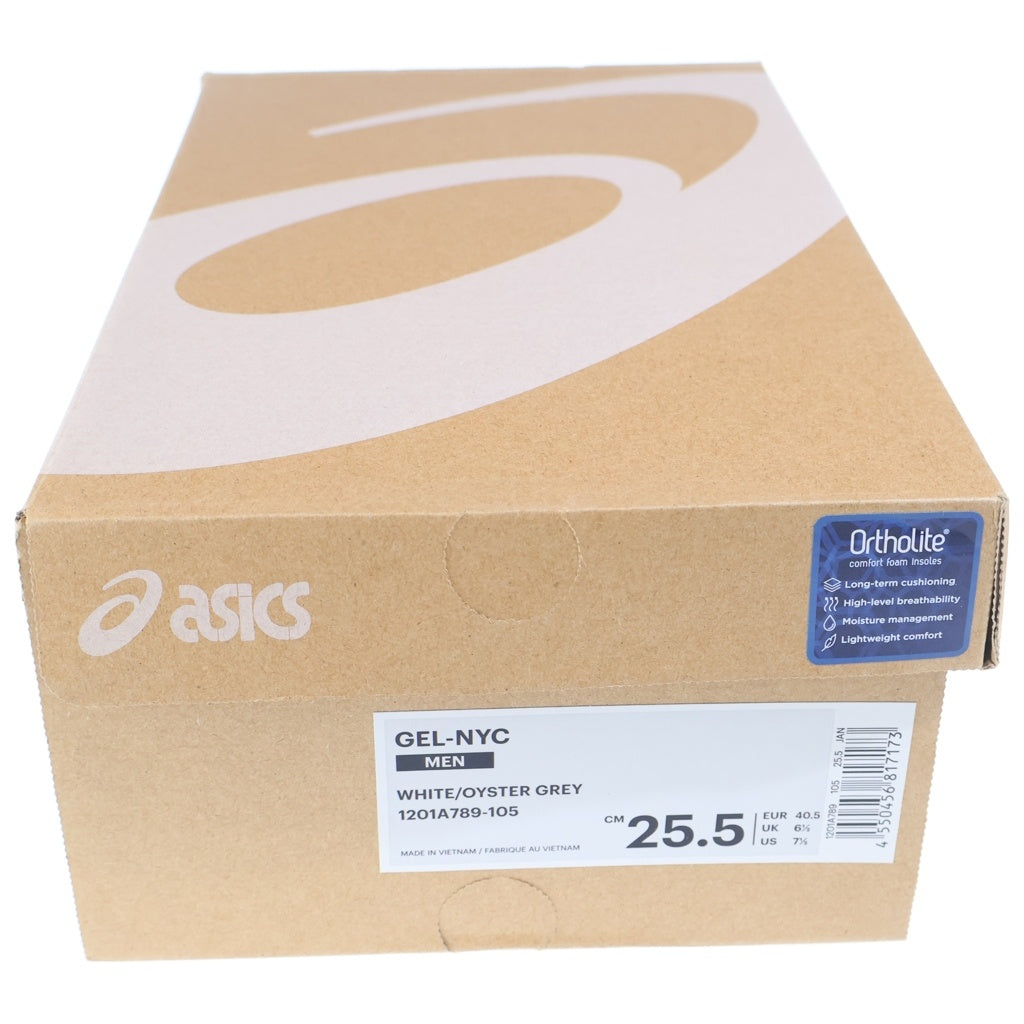 ASICS(アシックス) GEL NYC ゲル エヌワイシー ローカットスニーカー ホワイト US7.5/25.5cm 1201A789-105