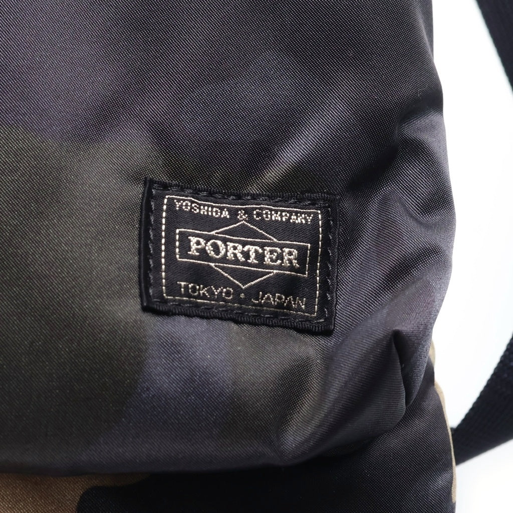 PORTER(ポーター) 迷彩柄 カウンター シェイド ヘルメットバッグ ネイビー/カーキ