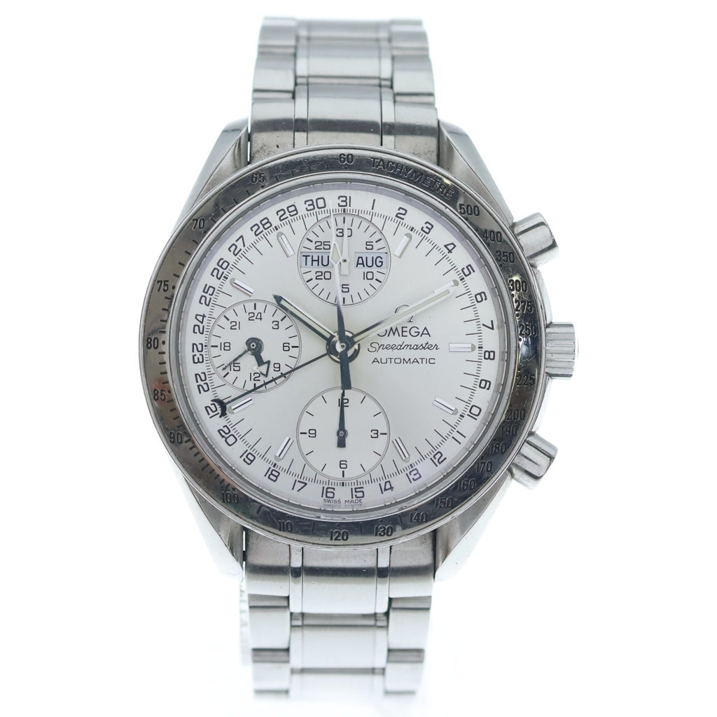 OMEGA(オメガ) スピードマスター トリプルカレンダー クロノグラフ ステンレス 自動巻 腕時計 シルバー 3523.30