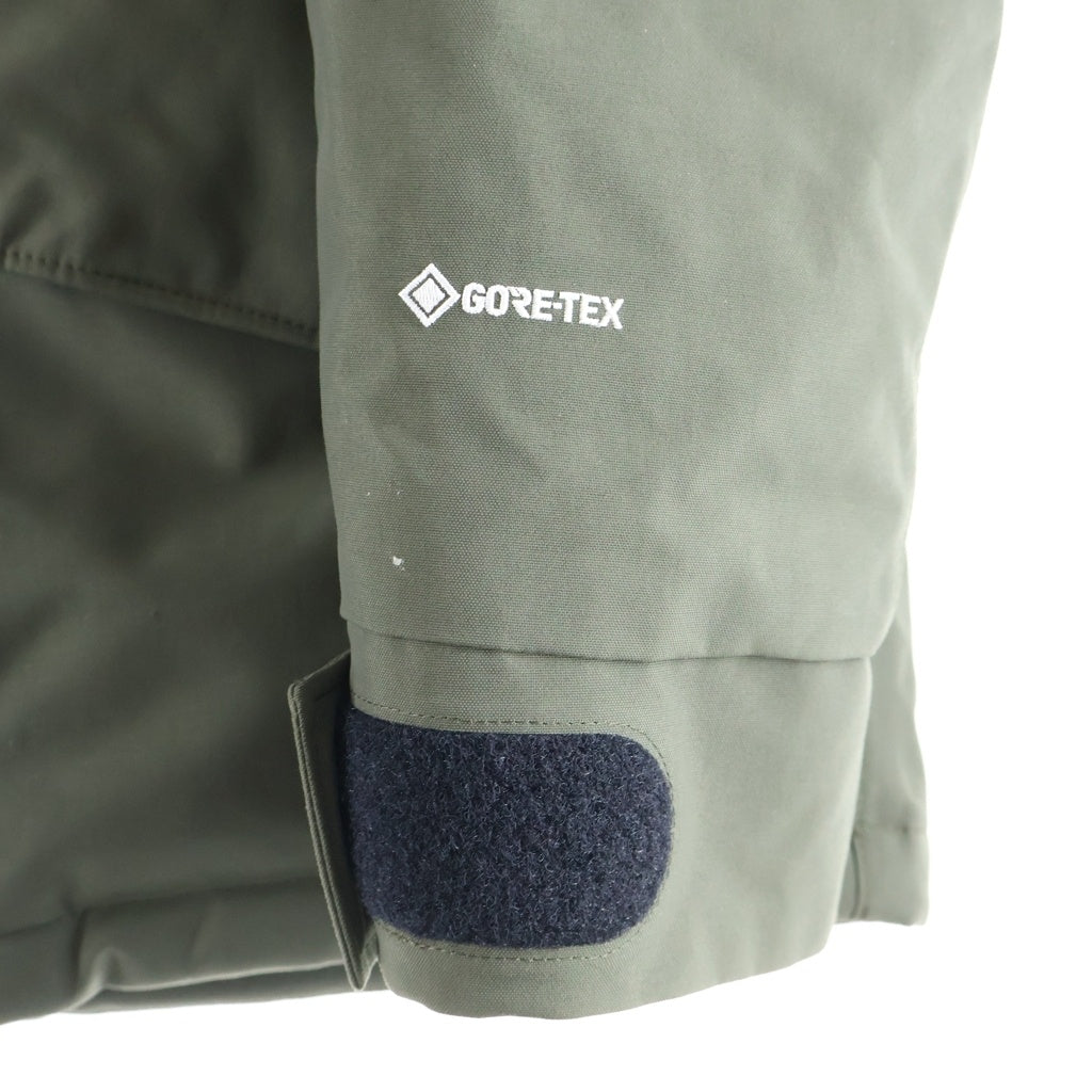 THE NORTH FACE(ザノースフェイス) ANTARCTICA PARKA アンタークティカパーカ フロントロゴエンブロイダリー ファーフーデッド ジップアップ ダウンジャケット カーキ ND92032