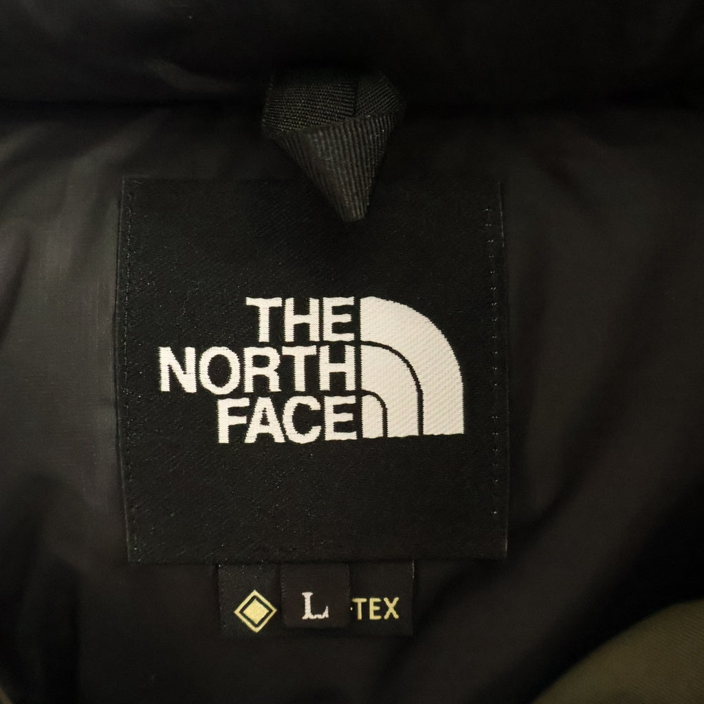 THE NORTH FACE(ザノースフェイス) ANTARCTICA PARKA アンタークティカパーカ フロントロゴエンブロイダリー ファーフーデッド ジップアップ ダウンジャケット カーキ ND92032