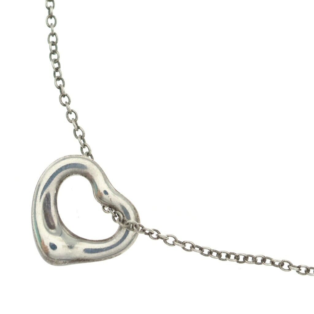 TIFFANY & Co.(ティファニー) オープン ハート ネックレス ペンダント SV925 シルバー 2.1g