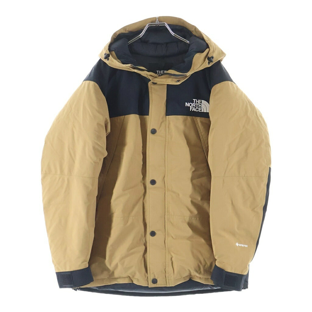 THE NORTH FACE(ザノースフェイス) MOUNTAIN DOWN JACKET GORE-TEX ゴアテックス マウンテン ダウン ジップアップ ナイロン ジャケット ベージュ ND91930