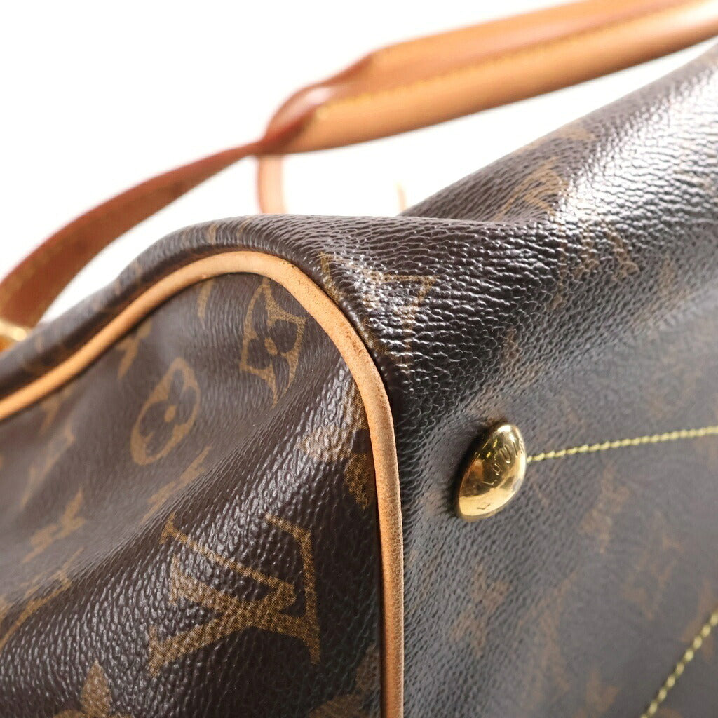 LOUIS VUITTON(ルイヴィトン) ティヴォリGM ハンドバッグ トートバッグ モノグラム PVCレザー ブラウン M40144
