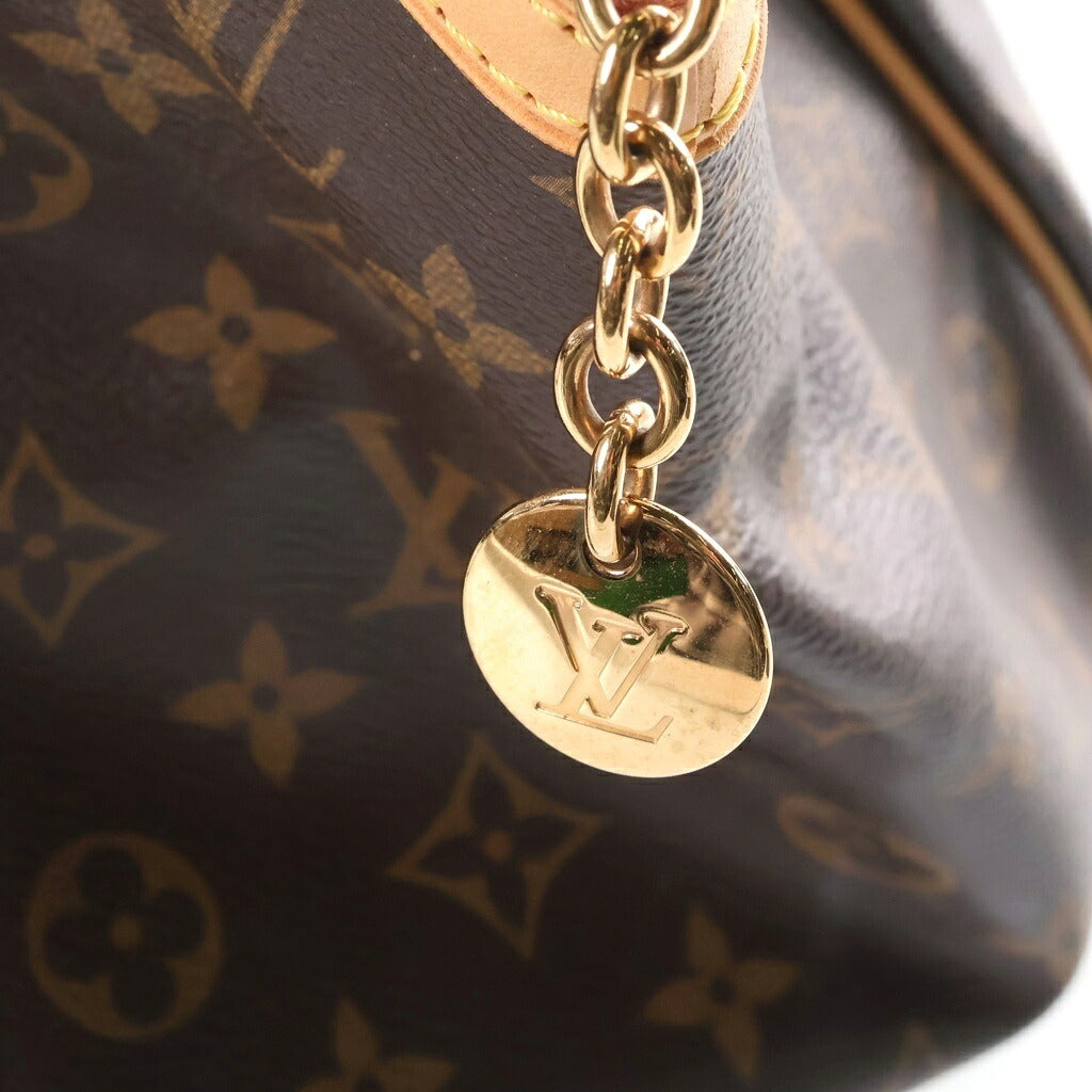 LOUIS VUITTON(ルイヴィトン) ティヴォリGM ハンドバッグ トートバッグ モノグラム PVCレザー ブラウン M40144