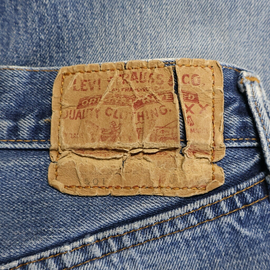Levi's(リーバイス) 70S VINTAGE 501 66前期 ヴィンテージ スモールe 紙パッチ ボタン裏6 ボタンフライ デニム パンツ インディゴ