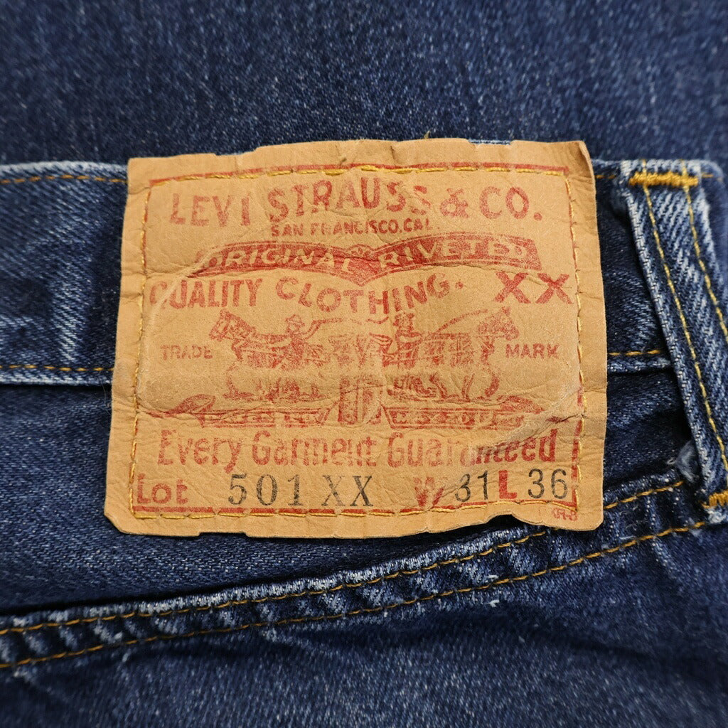 Levi's(リーバイス) 90S VINTAGE 501XX BIG E 復刻 ヴィンテージ ストレート デニムパンツ インディゴ