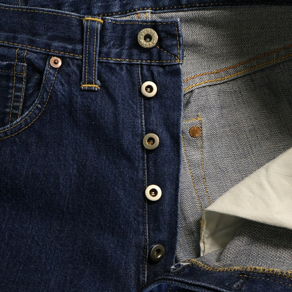 Levi's(リーバイス) 90S S501XX 大戦モデル復刻 BIG E ボタン裏555 バレンシア工場 USA製 ボタンフライストレートデニムパンツ 44501-0022