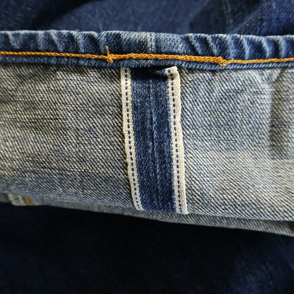Levi's(リーバイス) 90S VINTAGE ヴィンテージ 201 復刻 USA製 ボタン裏555 バレンシア工場 シンチバッグ ボタンフライ デニムパンツ インディゴ 20201-0020