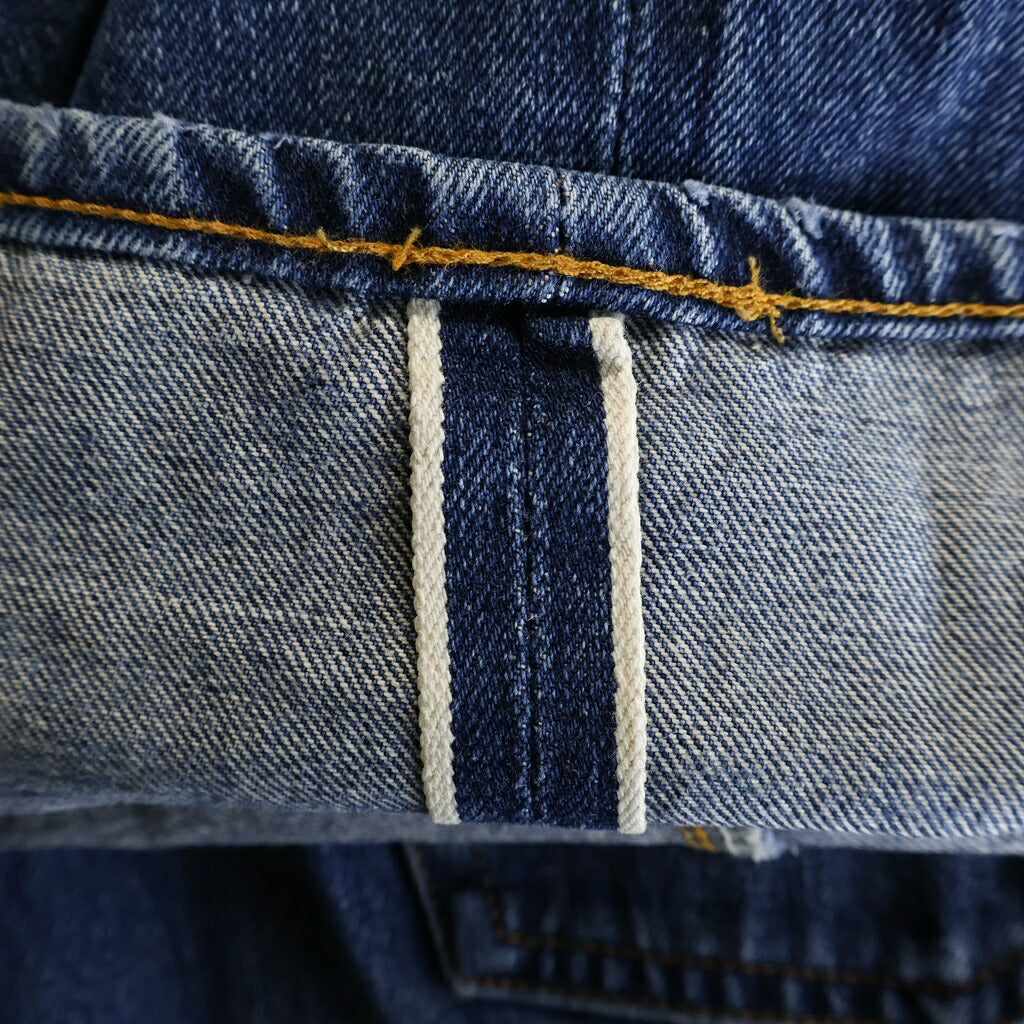 Levi's(リーバイス) 90s VINTAGE 復刻 501XXc ボタンフライデニムパンツ BIG E シンチバック付き ボタン裏刻印555 バレンシア工場 インディゴ 37201-0003