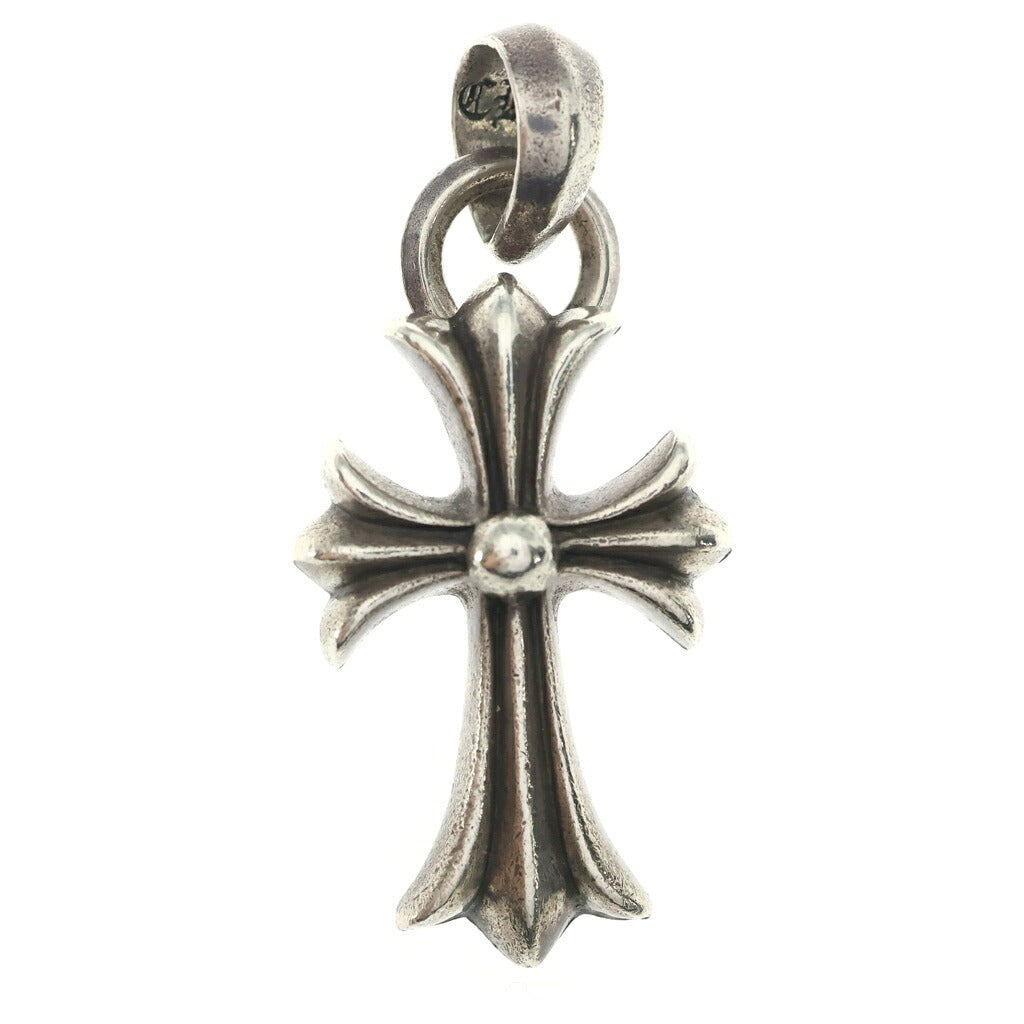 CHROME HEARTS(クロムハーツ) CH CRS SML W/BALE Wベイル スモールCHクロス ペンダントトップ シルバー BCA218