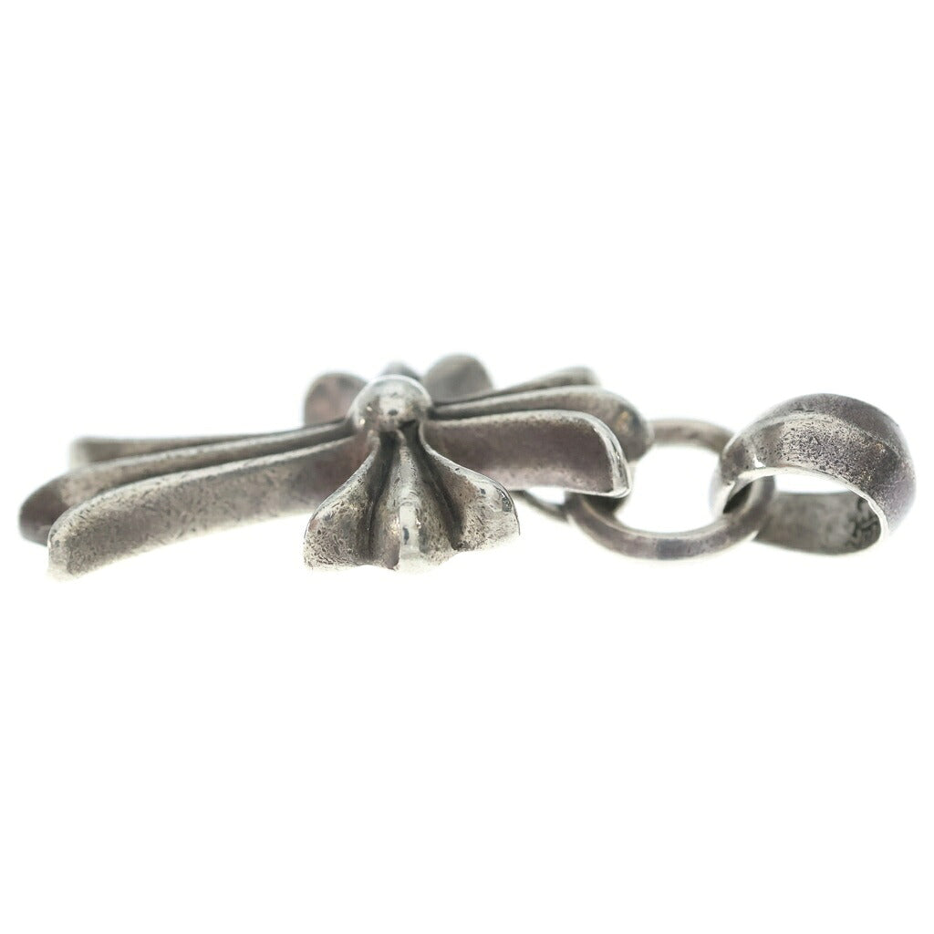 CHROME HEARTS(クロムハーツ) CH CRS SML W/BALE Wベイル スモールCHクロス ペンダントトップ シルバー BCA218