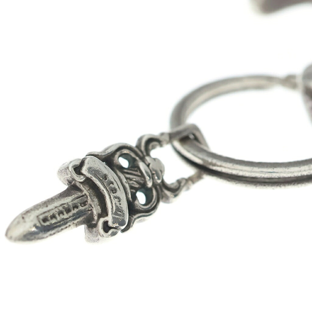 CHROME HEARTS(クロムハーツ) CLP CHN CLASSIC-S/ショートクラシックリンク キーチェーン シルバー BCA070