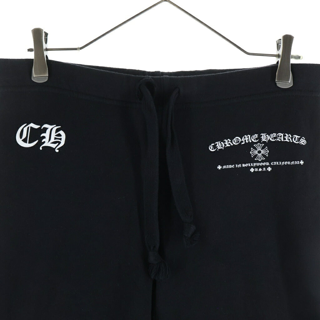 CHROME HEARTS(クロムハーツ) SWEAT PANTS CHプラスロゴプリント スウェットパンツ ブラック
