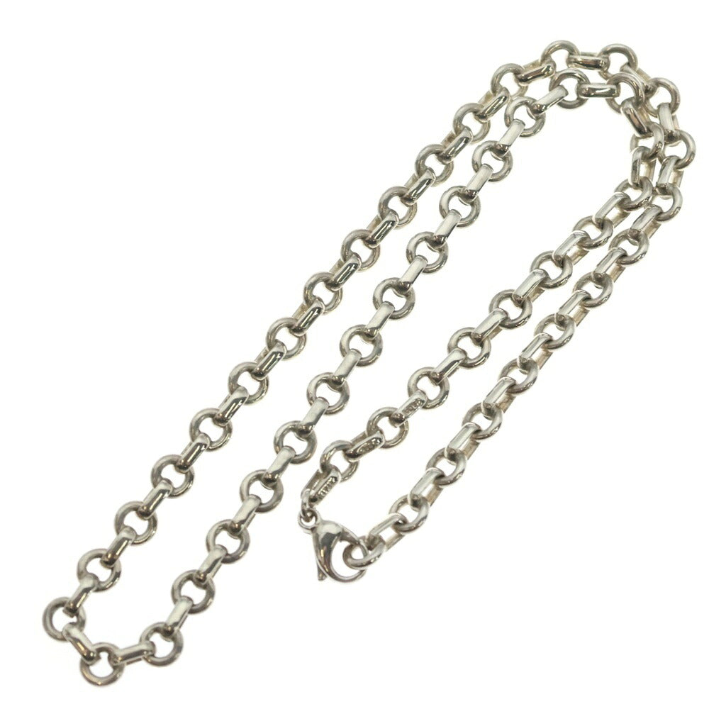 TIFFANY & Co.(ティファニー) ラウンドリンク サークルドーナツチェーン チョーカー ネックレス シルバー