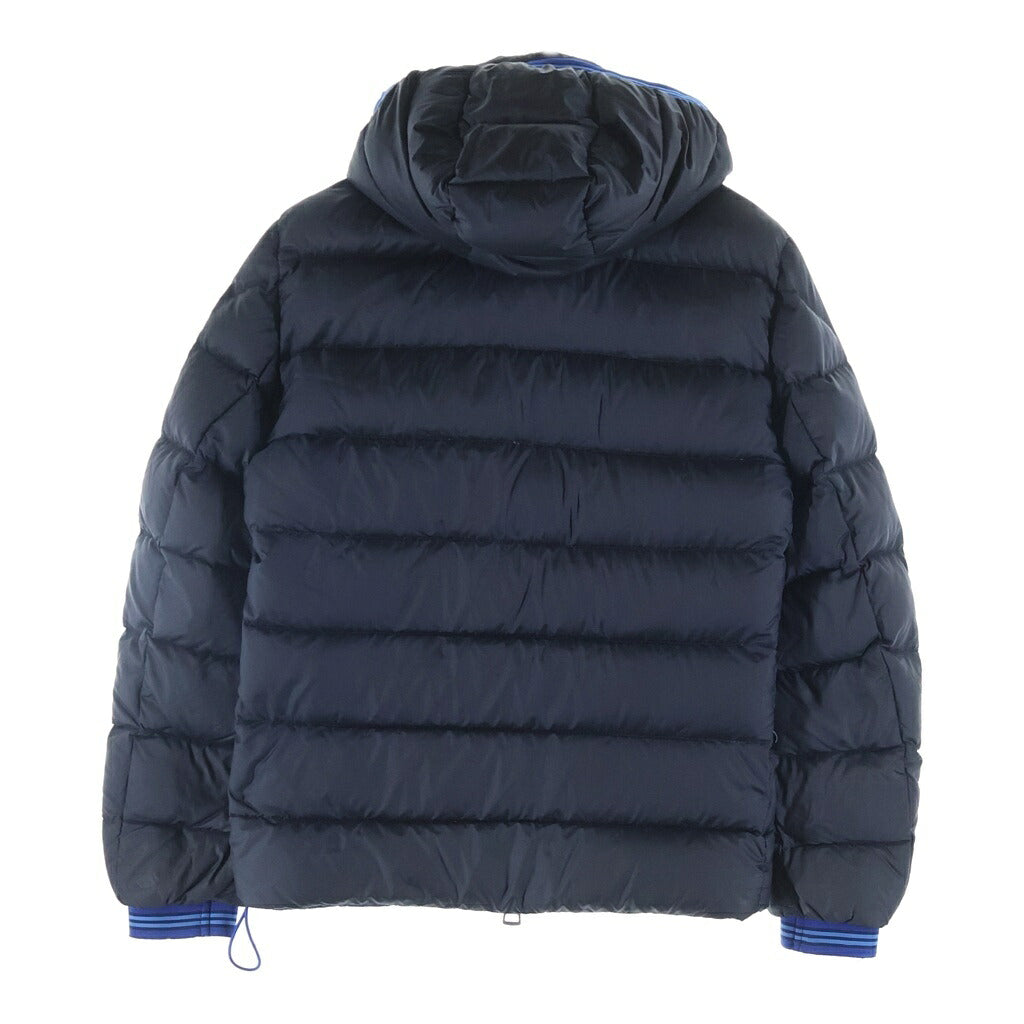 MONCLER(モンクレール) 15AW THOULE GIUBBOTTO トゥール フーデッド ジップアップ ナイロン ダウンジャケット ブラック/ブルー A20914189949 53334