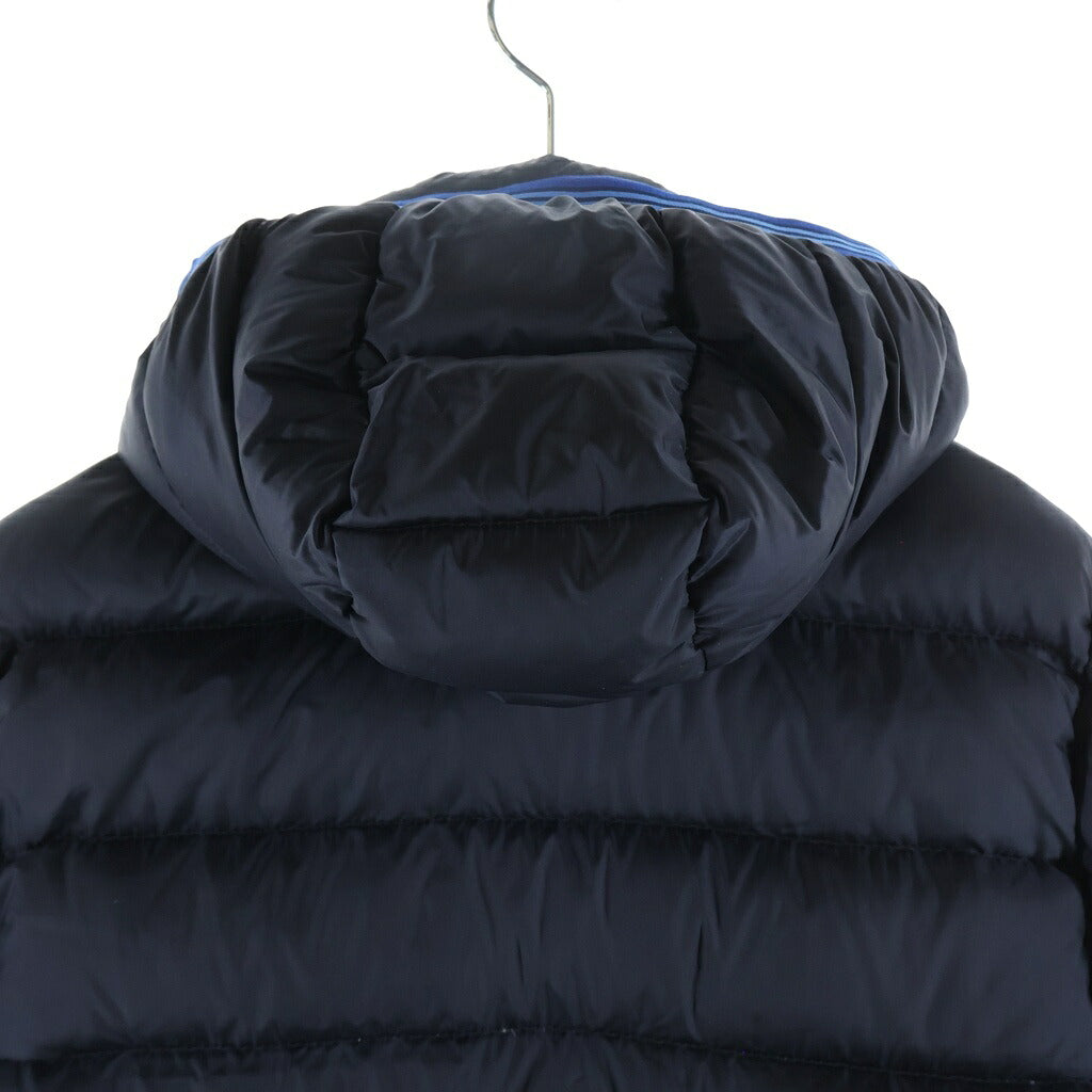 MONCLER(モンクレール) 15AW THOULE GIUBBOTTO トゥール フーデッド ジップアップ ナイロン ダウンジャケット ブラック/ブルー A20914189949 53334
