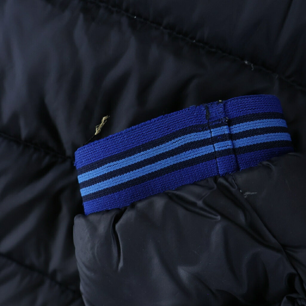 MONCLER(モンクレール) 15AW THOULE GIUBBOTTO トゥール フーデッド ジップアップ ナイロン ダウンジャケット ブラック/ブルー A20914189949 53334
