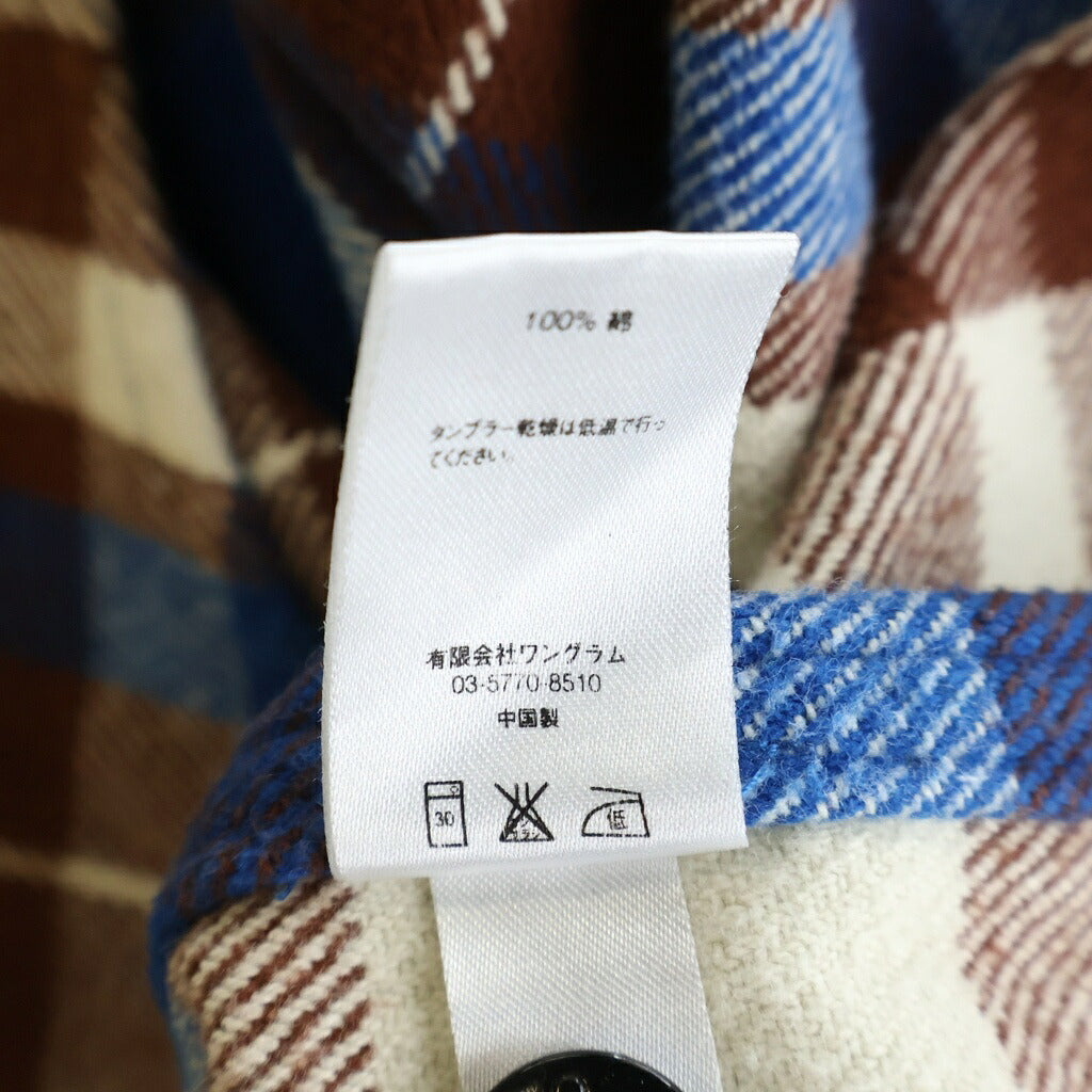 SUPREME(シュプリーム) 14AW Heavyweight Plaid Shirt ヘビーウェイト プレイド フランネル 長袖チェック シャツ ブラウン