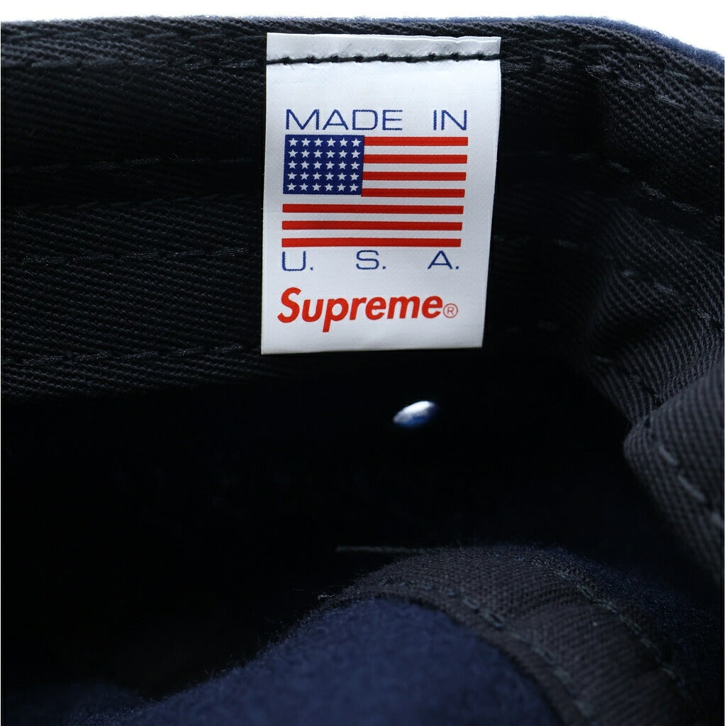 SUPREME(シュプリーム) 18AW Fleece Pullcord Camp Cap フリース プルコード キャンプキャップ ネイビー