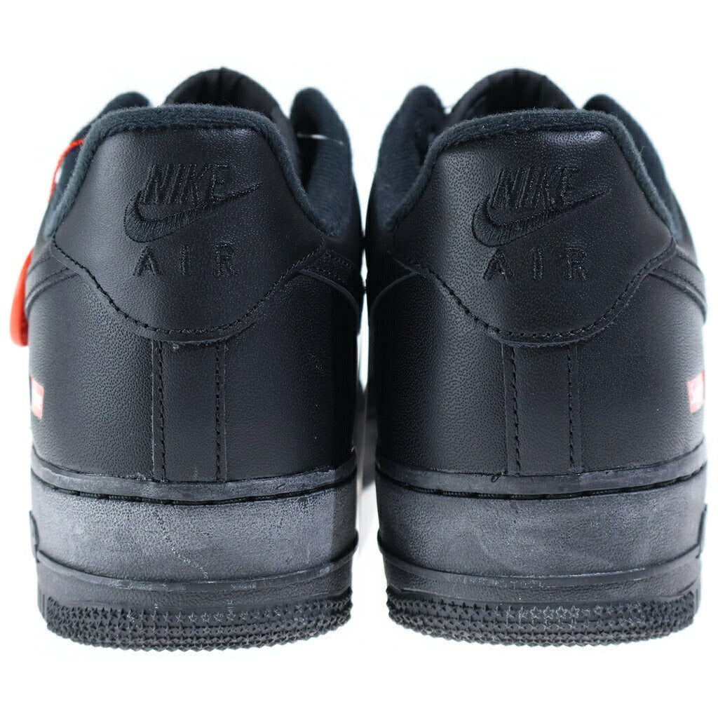 SUPREME(シュプリーム) ×SUPREME AIR FORCE LOW シュプリーム エアフォース 1 ローカットスニーカー ブラック US10/28cm CU9225-001