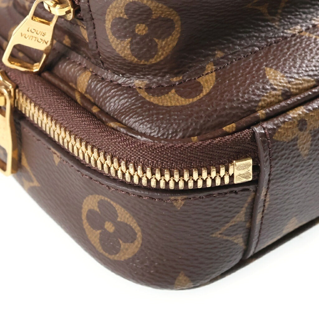 LOUIS VUITTON(ルイヴィトン) モノグラム ユーティリティ ボディバッグ ウエストバッグ PVC×レザー ブラウン M80446 ICタイプ