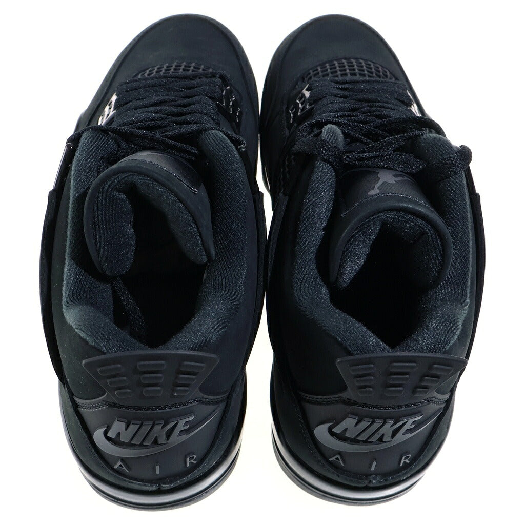 NIKE(ナイキ) AIR JORDAN 4 BLACK CAT エアジョーダン4 ブラックキャット ハイカットスニーカー ブラック US8.5/26.5cm FV5029-010