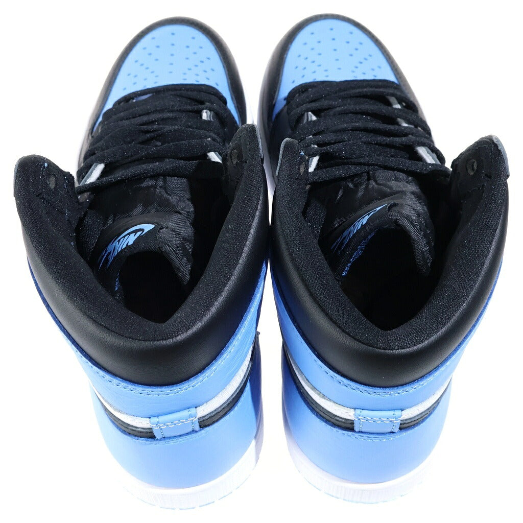 NIKE(ナイキ) AIR JORDAN 1 RETRO HIGH OG エアジョーダン1 レトロ ハイカットスニーカー ホワイト/ブルー US8.5/26.5cm DZ5485-400
