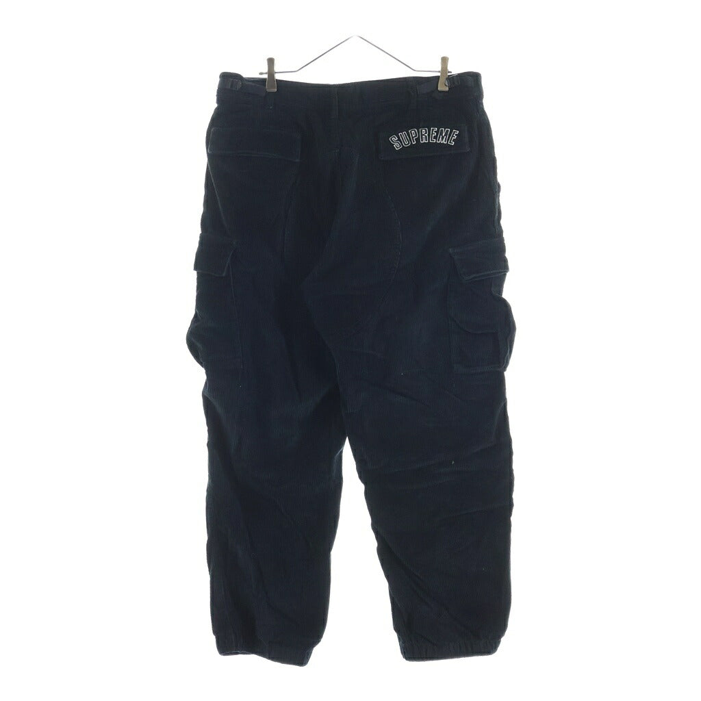 SUPREME(シュプリーム) 22SS ×NIKE Arc Corduroy Cargo Pant ナイキ アーチ コーデュロイ カーゴ パンツ ブラック DM1779-010