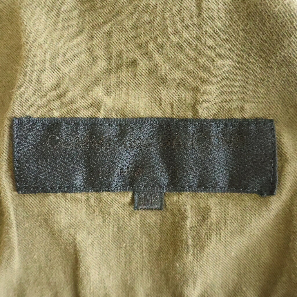 COMME des GARCONS HOMME PLUS(コムデギャルソンオムプリュス) 99SS 製品染め ジップアップ スウィングトップ ブルゾン ジャケット/ロングパンツ セットアップ ベージュ PJ-10092M AD1998