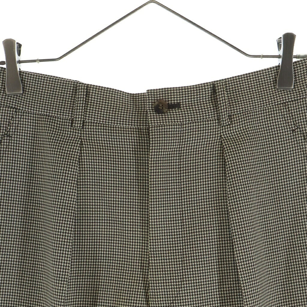 COMME des GARCONS HOMME PLUS(コムデギャルソンオムプリュス) 01AW サイケデリック期 千鳥格子 3B ツイード テーラードジャケット/スラックス ロングパンツ セットアップスーツ グレー PC-J010/PC-P006 AD2001