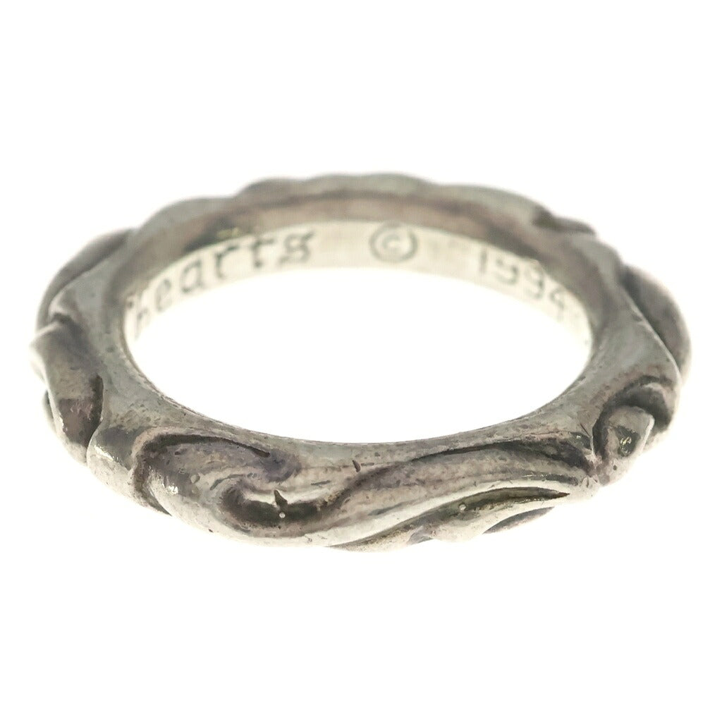 CHROME HEARTS(クロムハーツ) SCRL BAND スクロールバンド リング シルバー BCA351