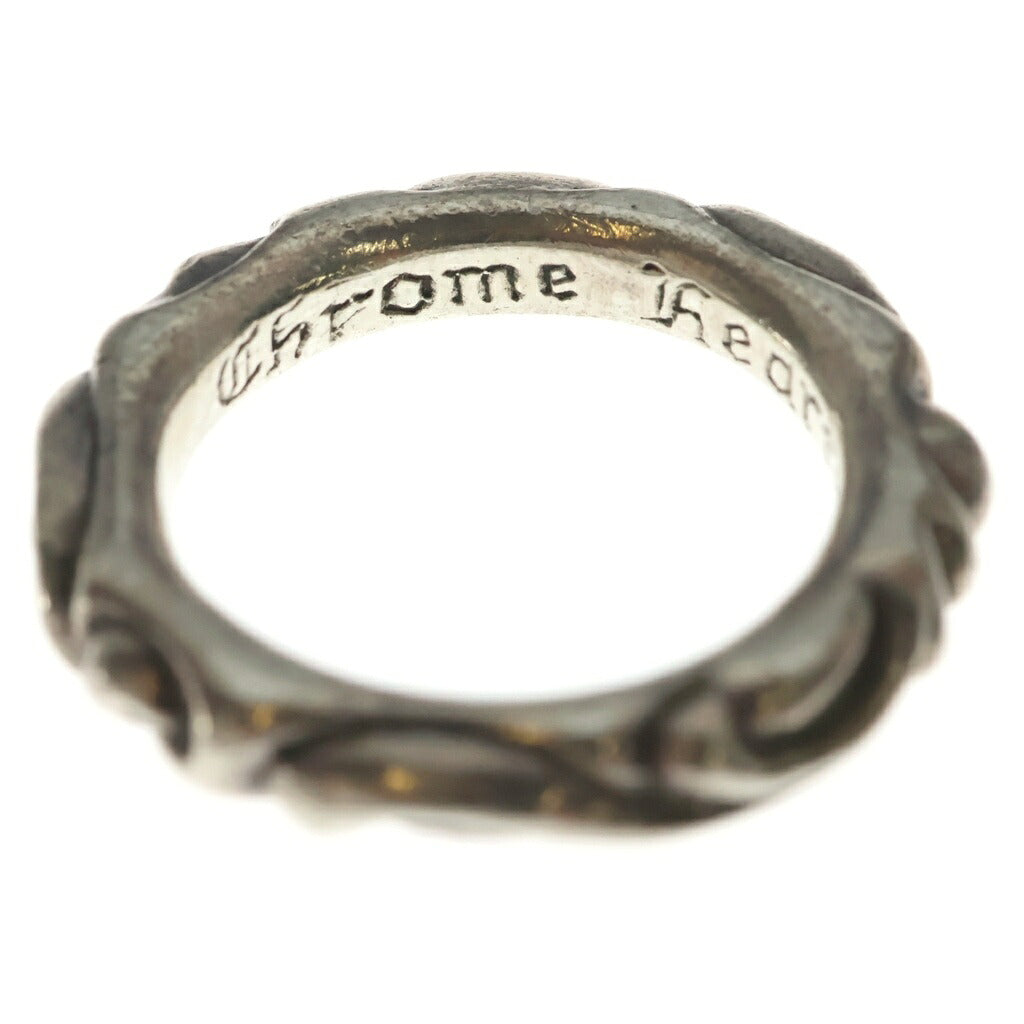 CHROME HEARTS(クロムハーツ) SCRL BAND スクロールバンド リング シルバー BCA351
